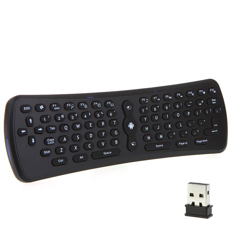 Foto 2.4GHz Fly Air Mouse Wireless Qwerty Keyboard Remote for PC Android TV Box HTPC foto 522239
