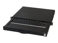 Foto 48.3cm Aixcase Tastaturschublade 1HE US PS2&USB Trackb. schw foto 637311