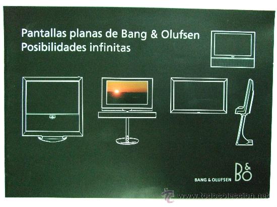Foto 5 catalogos / folletos publicidad bang olufsen electrónica te foto 100618