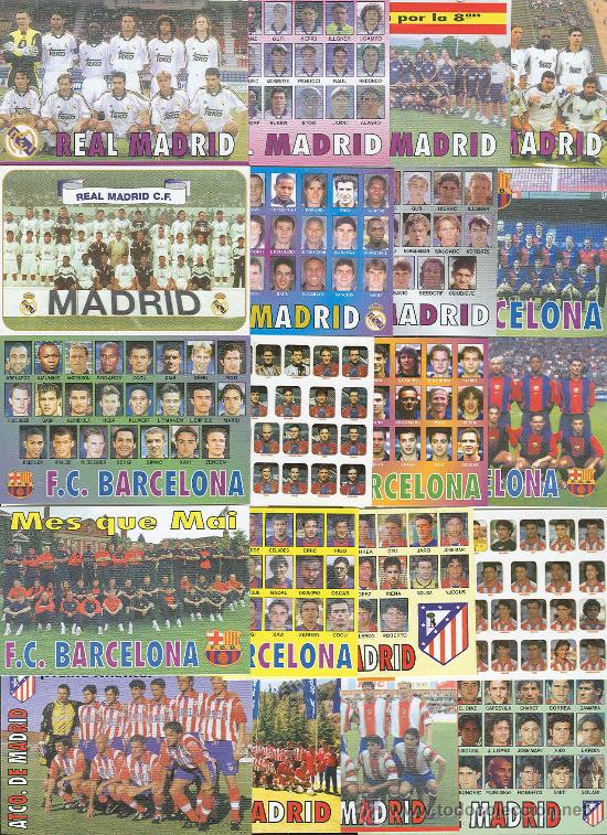 Foto 58 calendarios de equipos de futbol (a menos de 30 centimos unida foto 34419