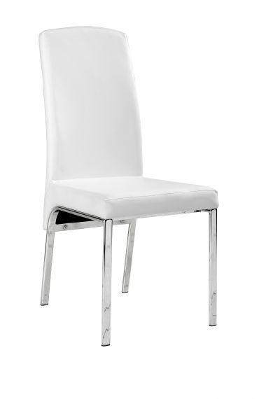 Foto 6 unidades de silla de comedor ( blanco) mod. dubai foto 344352