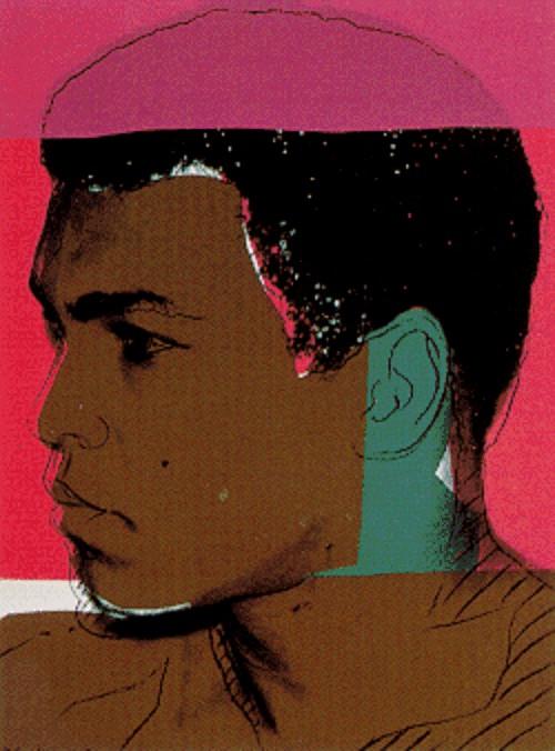 Foto Aceite de Reproducción 60 x 80 CM - Andy Warhol - Muhammad Ali (2) foto 311909