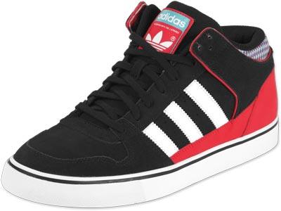 Foto Adidas Culver Vulc Mid calzado negro rojo blanco 40,0 EU 6,5 UK foto 423221