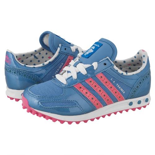 Foto Adidas LA Trainer Disney Kids Shoes Half Blue/Ultra Pink/Running White foto 58424