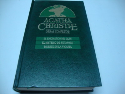 Foto Agatha Christie Libro Numero 5 De Orbis Y Edicion Del A�o 1987 foto 68039