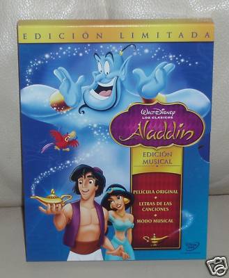 Foto Aladdin - Dvd - Disney- Edicion Musical- Nuevo - Precintado - Aventuras foto 665339