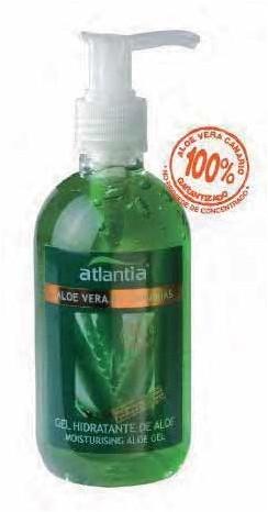 Foto Atlantia gel hidratante aloe vera de canarias 100% ecológico, 250 ml foto 427856