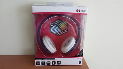 Foto Auriculares Bluetooth Beewi Bbh100 Color Morado-blanco Nuevos foto 872665