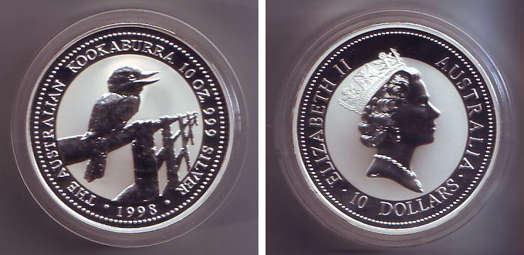 Foto Australien 10 Dollar 1998 foto 190952