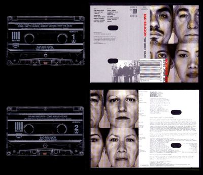 Foto Bad Religion - The Gray Race - Spain Cassette Dragnet 1995 - Near Mint - K7 foto 635269