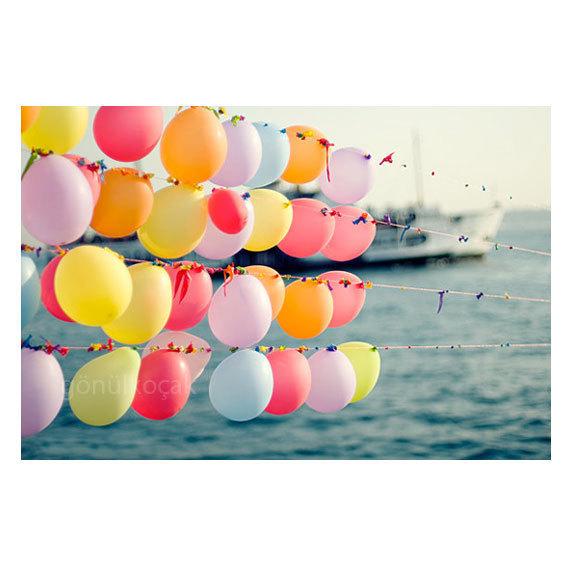Foto Balloon photography - wall art - nursery decor foto 369243