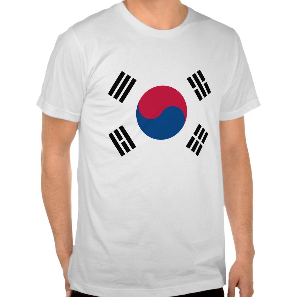Foto Bandera Del Sur De Korea-state Camisetas foto 970100