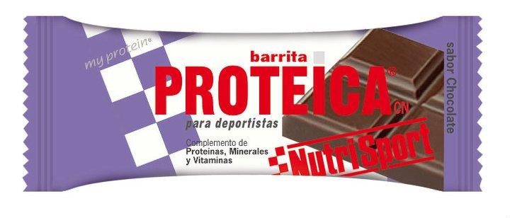 Foto Barrita Proteica NutriSport 24u 46gr Chocolate foto 363640