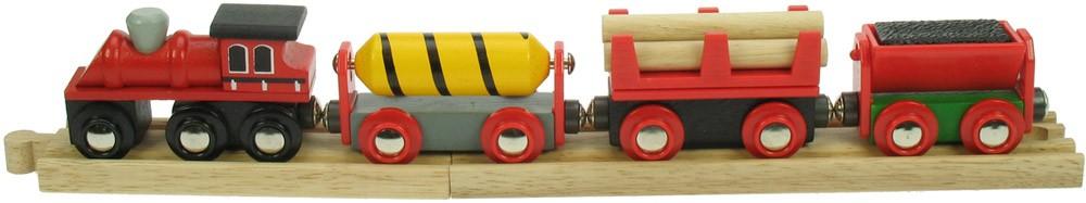 Foto Bigjigs Childrens Wooden Toys Supplies Train BJT183 foto 585714