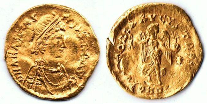 Foto Byzantine Coins 491-518 Ad foto 215583