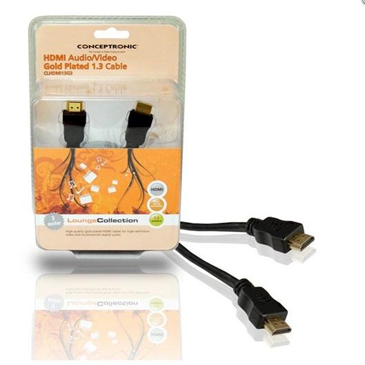 Foto Cable Conceptronic HDMI 1.4 High Speed, 3M foto 365196