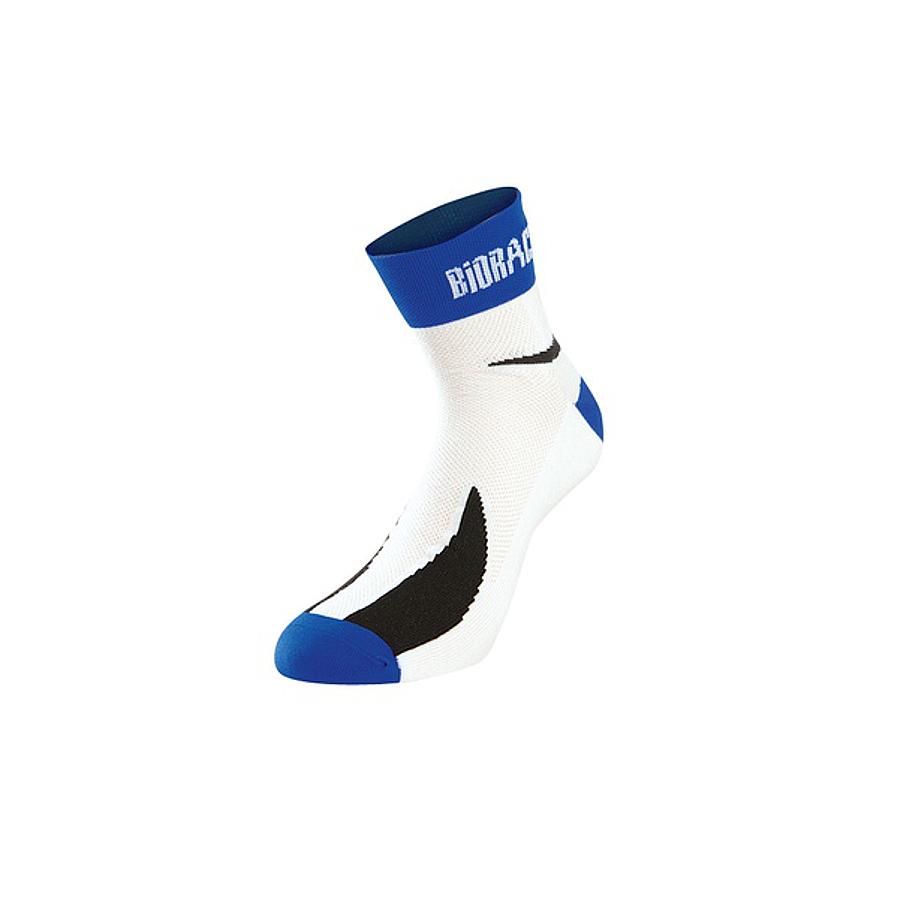 Foto Calcetines de ciclista Bioracer Top Sock azul/blanco , m foto 682167