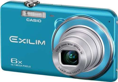 Foto Camara Foto Digital Casio Ex-zs20be Blue 26mm Gran Angular 6x 16mp 2.7 Video Hd + Regalo Tarjeta 4gb + Funda foto 116316