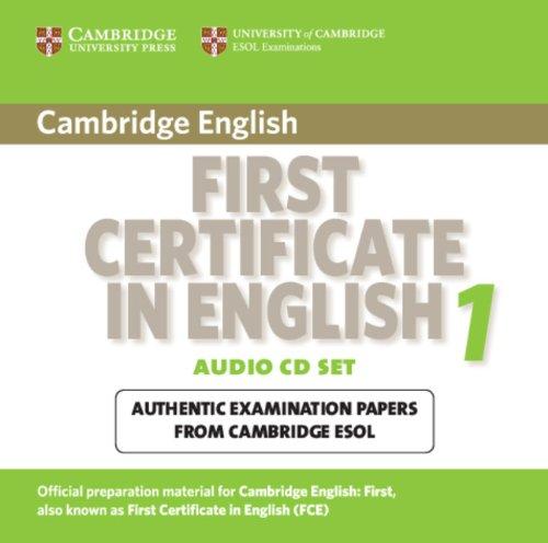 Foto Cambridge First Certificate in English 1 for updated exam Audio CDs (2): Official Examination Papers from University of Cambridge ESOL Examinations: Level 1 (Fce Practice Tests) foto 691581