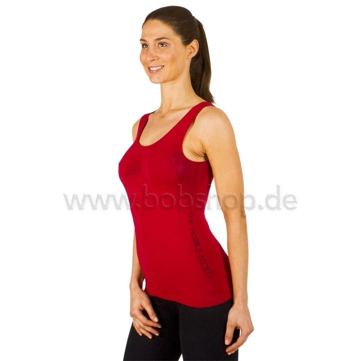 Foto Camiseta interior femenina con tirantes Mobile Society rojo foto 67606