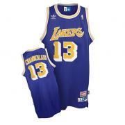 Foto Camiseta Los Angeles Lakers #13 Wilt Chamberlain Soul Swingman Road foto 761267