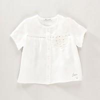 Foto Camiseta mangas cortas blanca de niña 'basikks' - 6 meses - ropa ikks foto 209572