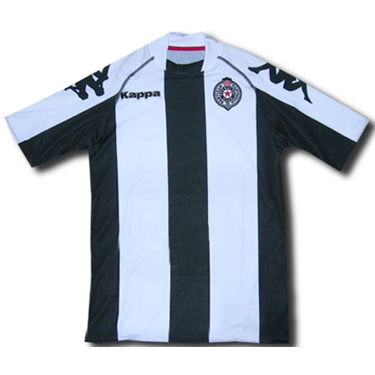 Foto Camiseta Partizan Belgrado 2008/09 Away by Kappa foto 896872