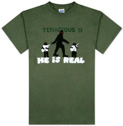 Foto Camiseta Tenacious D - Sasquatch, 3x3 in. foto 853513