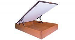 Foto Canapé de madera con Microfibra (160x200)