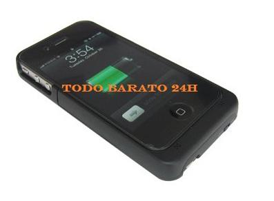 Foto Carcasa bateria externa Negra Iphone 4G 4S foto 136948