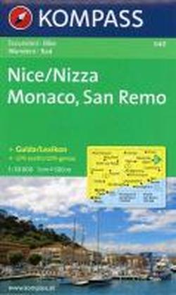 Foto Carta escursionistica n. 640. Costa Azzurra, Liguria. Nizza, Monaco, San Remo 1:50.000 foto 79384