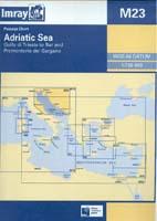 Foto Carta Imray M23: Adriatic Sea. Golfo di Trieste to Bar. foto 802074
