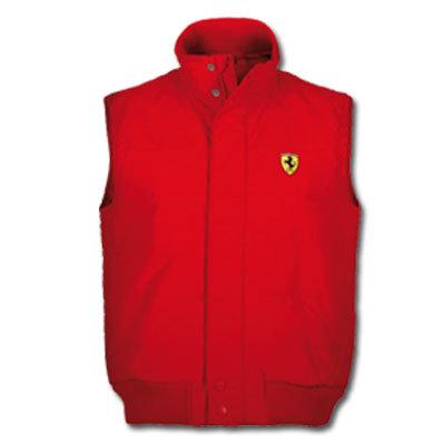 Foto Chaleco hombre Scudetto Ferrari rojo talla S foto 118595