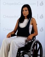 Foto Chaleco sin pieza perineal para sujeción en silla de ruedas