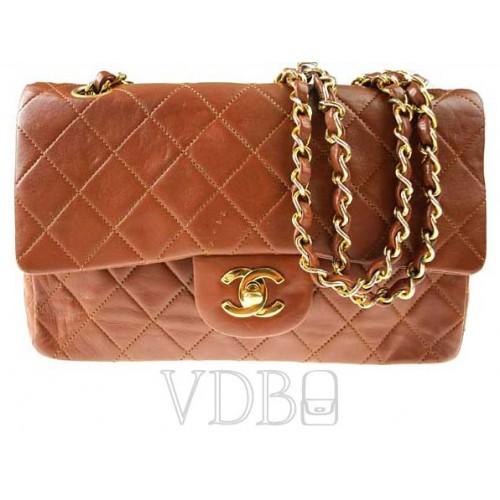 Foto Chanel Brown Lambsleather Classic Flap foto 121498