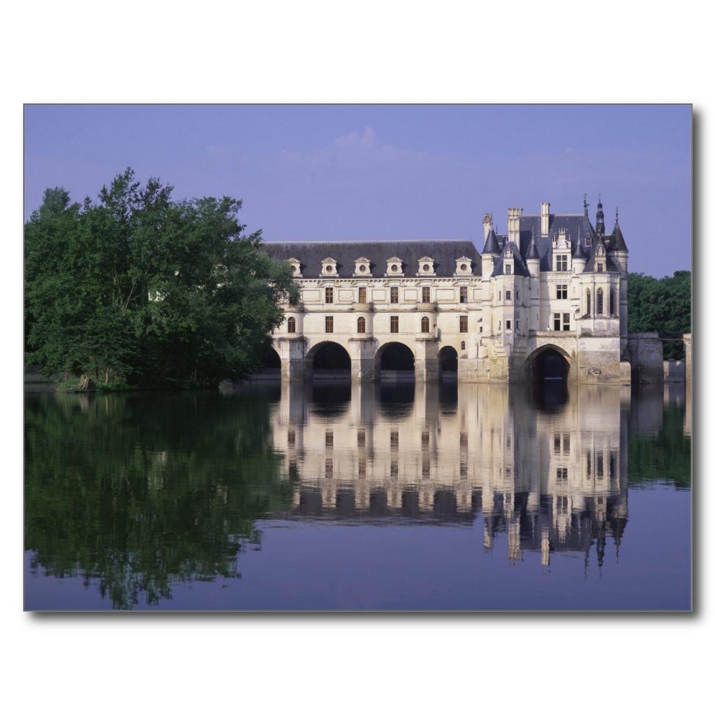 Foto Chateau du Chenonceau, el valle del Loira, Postal foto 887448
