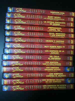 Foto Colección Completa Los Clasicos De Los Simpsons - Dvd - Española - 14 Dvd foto 358414