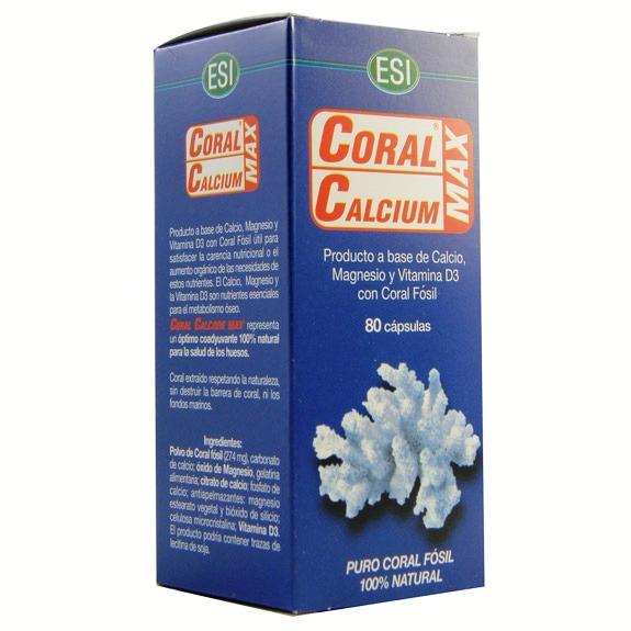 Foto Coral Calcium Max, 80 capsulas - Esi -Trepat Diet foto 155921