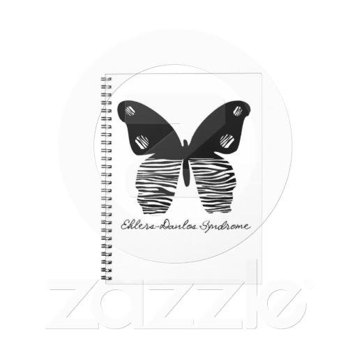 Foto Cuaderno espiral de la mariposa de la cebra de Ehl foto 630072