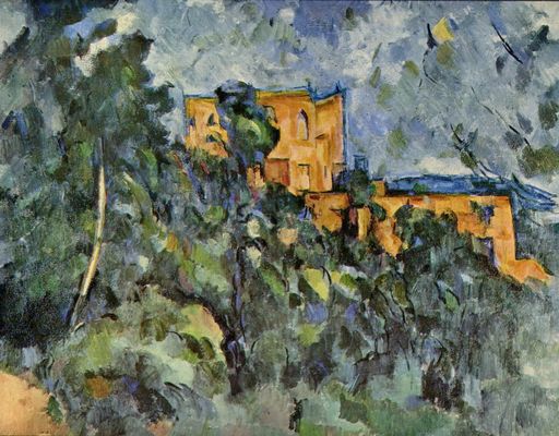 Foto Cuadro lienzo: Paul Cézanne - Le Château Noir - cuadro 1255 foto 473330