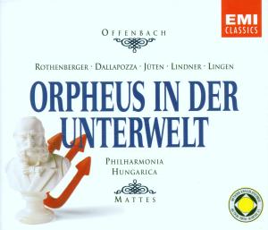 Foto Dallapozza/Rothenberger/Mattes: Orpheus In Der Unterwelt(Ga-De CD foto 857744