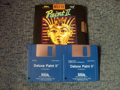 Foto Deluxe Paint Ii Commodore Amiga Version Dro Soft foto 214308