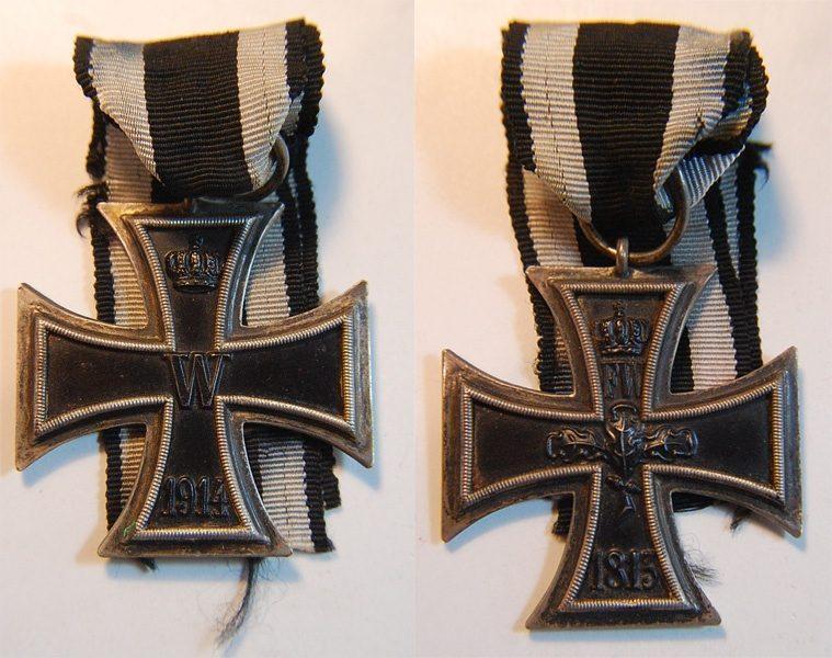 Foto Deutsches Reich / 1 Weltkrieg Eisernes Kreuz 2 Klasse (1914-1924) 1914 foto 199701