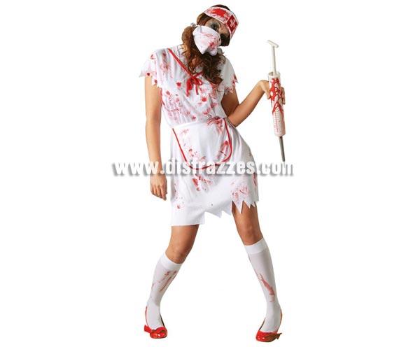 Foto Disfraz de Enfermera Zombie para mujer foto 657023