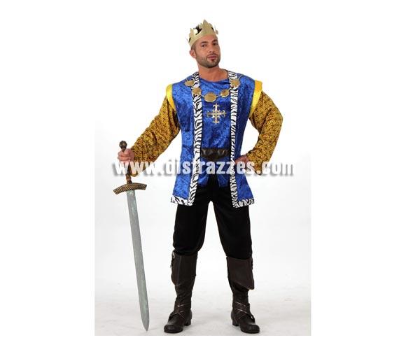 Foto Disfraz de Rey Medieval para hombre de talla M-L foto 381235