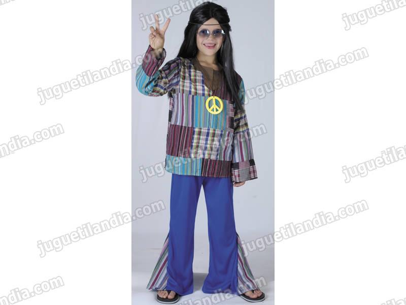 Foto Disfraz hippie niño talla m foto 329421