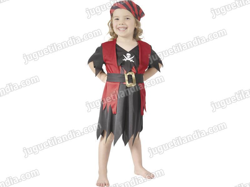 Foto Disfraz pirata chica bebé talla l foto 360123