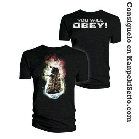 Foto Doctor who camiseta dalek you will obey talla m foto 12216