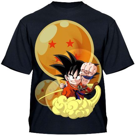 Foto Dragon Ball Camiseta Oficial Goku Y Bola M foto 255646