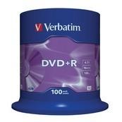 Foto DVD+R Verbatim / 4.7 GB / 16x / 100 unidades en tarrina foto 12401